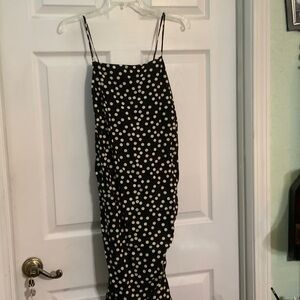 H&M Polka Dot Black and White Dress